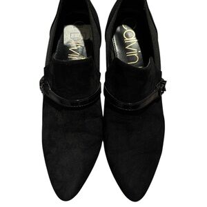 Calvin Klein Black Pointed Toe heels